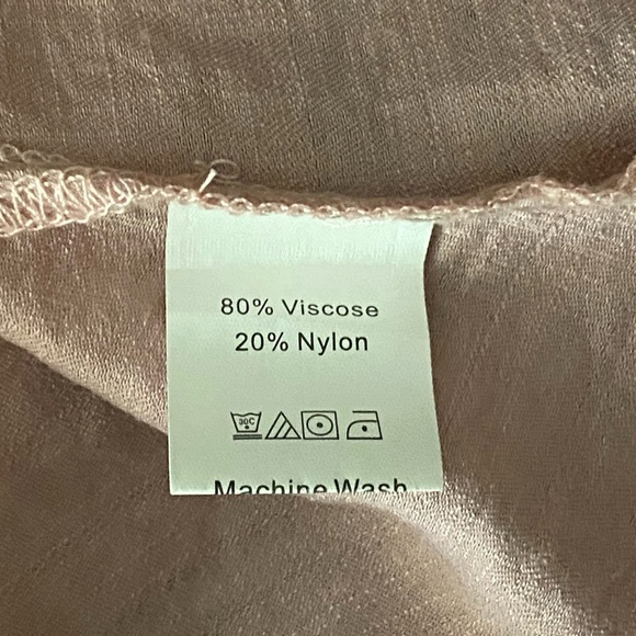 Blush pink size Small sleeveless dress size M - Picture 5 of 5